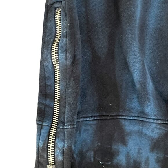 Sundry for Evereve Women's Oversized Tie-Dyed Sweatshirt Zip Pullover | Size 0 - Picture 4 of 8